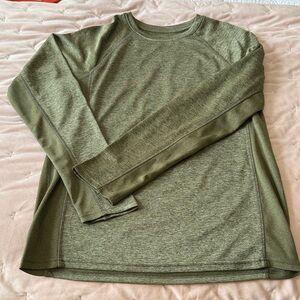 bcg Olive Green Men's Crewneck Cold weather Layering - Size S
